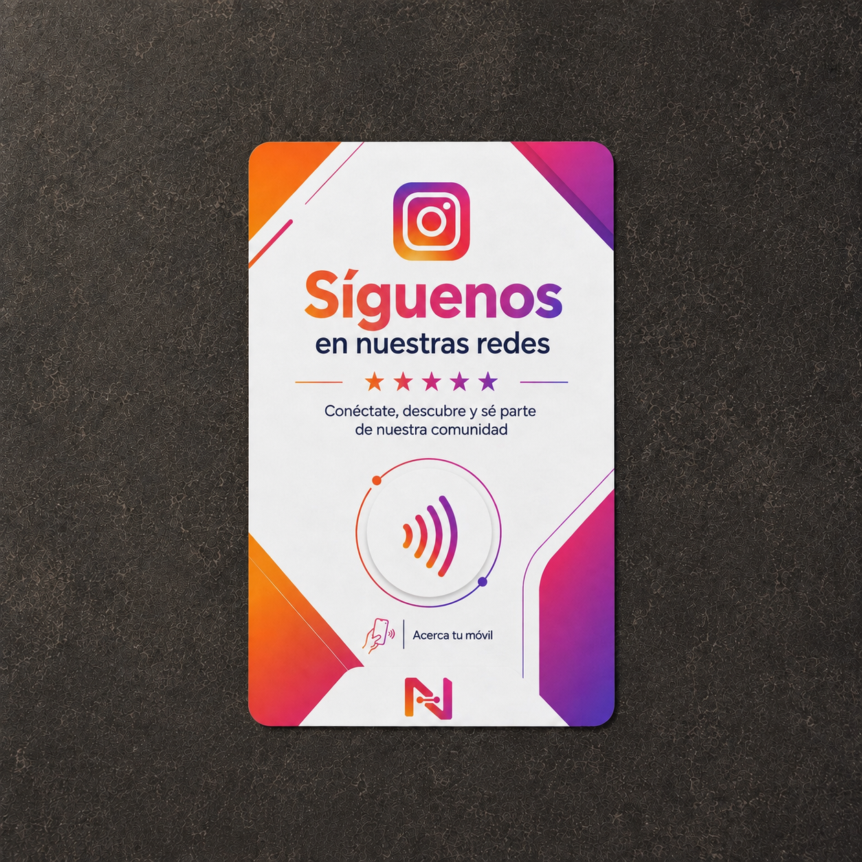 NexCard Instagram NFC